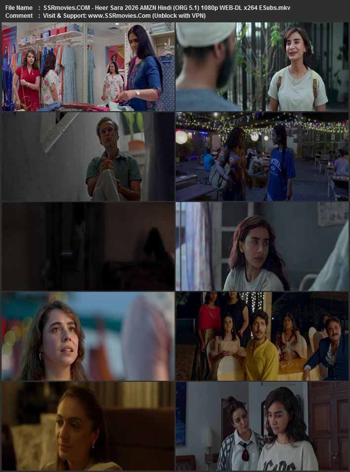 Heer Sara 2026 Hindi (ORG 5.1) 1080p 720p 480p WEB-DL x264 ESubs