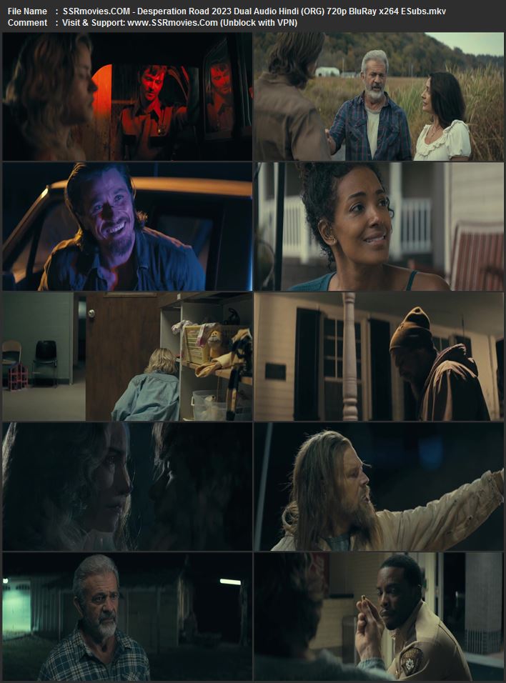 Desperation Road 2023 Dual Audio Hindi (ORG) 1080p 720p 480p BluRay x264 ESubs
