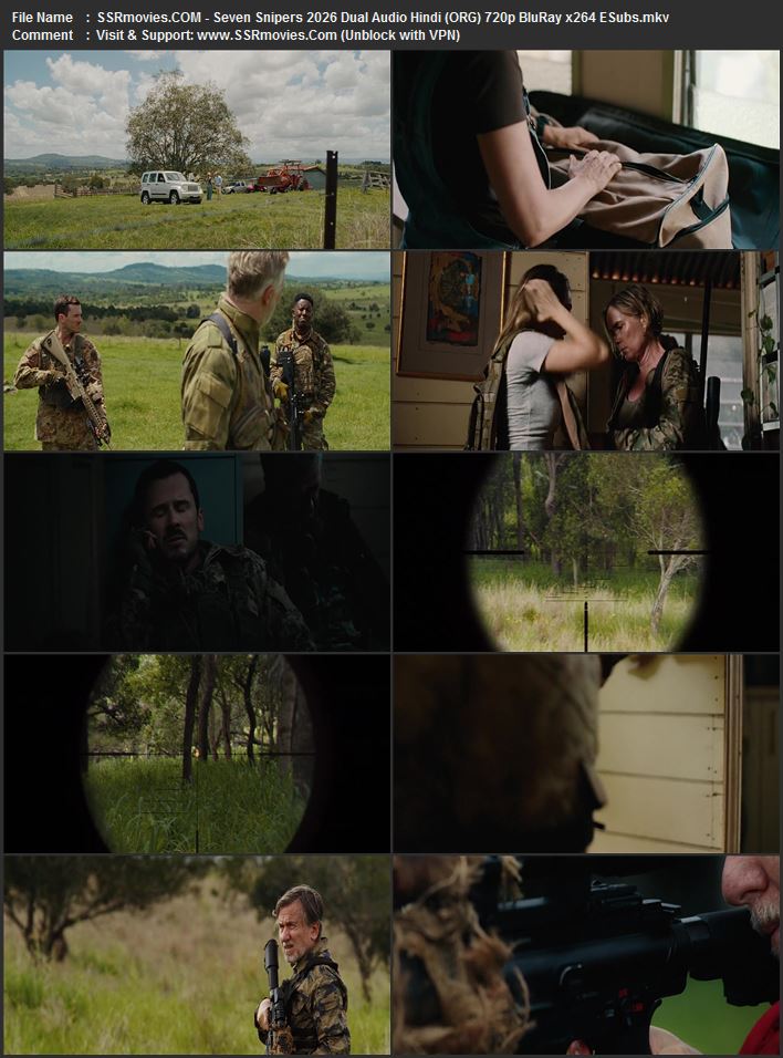 Seven Snipers 2026 Dual Audio Hindi (ORG) 1080p 720p 480p BluRay x264 ESubs
