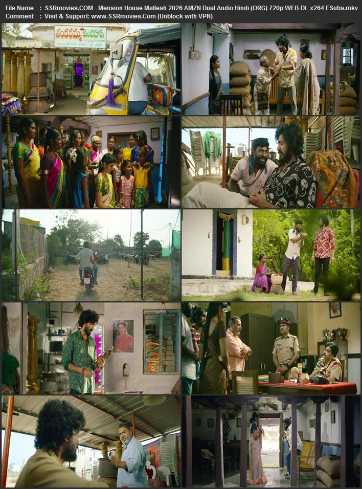Mension House Mallesh 2026 Dual Audio Hindi (ORG) 1080p 720p 480p WEB-DL x264 ESubs