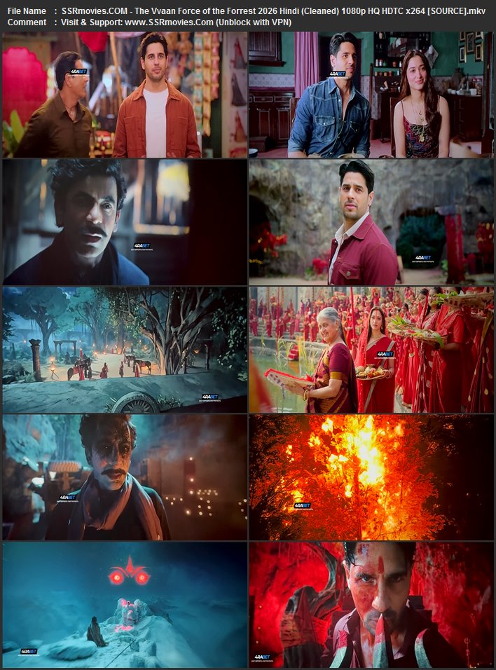 Vvan - Force of the Forrest 2026 Hindi (Cleaned) 1080p 720p 480p HQ HDTC x264 Vvan - Force of the Forrest 2026 Hindi (Cleaned) 1080p 720p 480p HQ HDTC x264