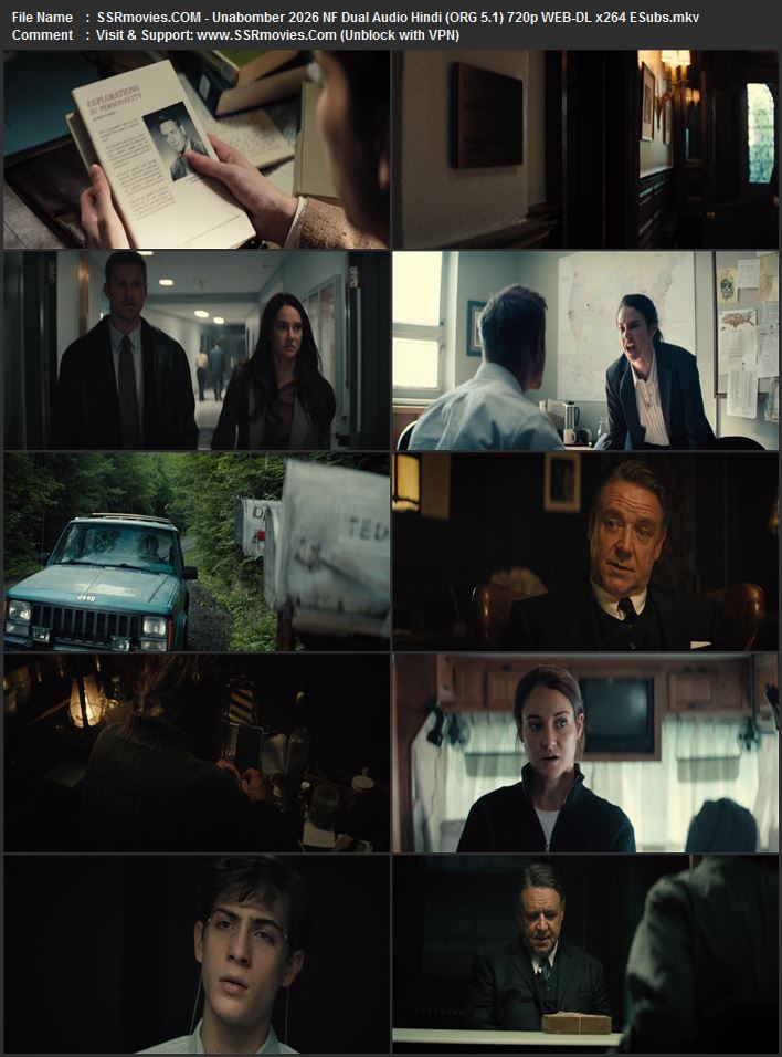 Unabomber 2026 Dual Audio Hindi (ORG 5.1) 1080p 720p 480p WEB-DL x264 ESubs Unabomber 2026 Dual Audio Hindi (ORG 5.1) 1080p 720p 480p WEB-DL x264 ESubs