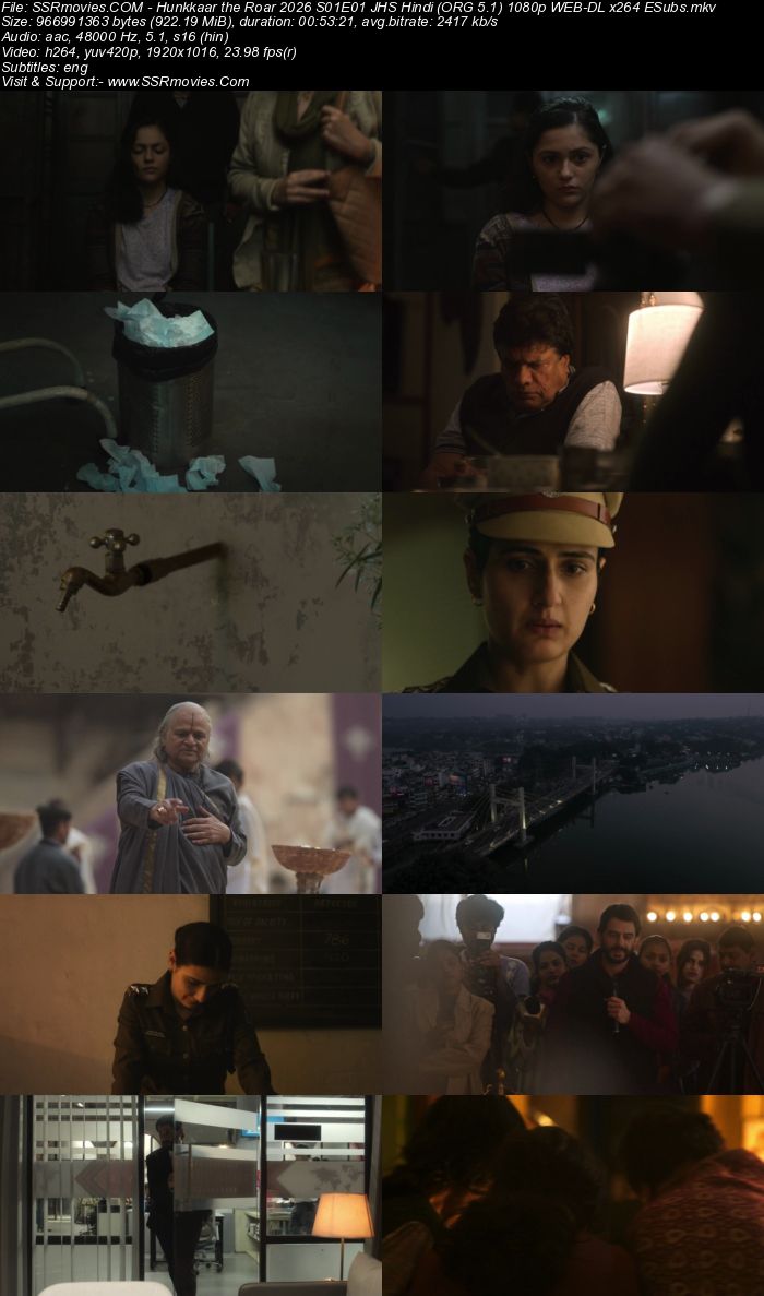 Hunkkaar: the Roar 2026 S01 Complete JHS Hindi (ORG 5.1) 1080p 720p 480p WEB-DL x264 ESubs Hunkkaar: the Roar 2026 S01 Complete JHS Hindi (ORG 5.1) 1080p 720p 480p WEB-DL x264 ESubs