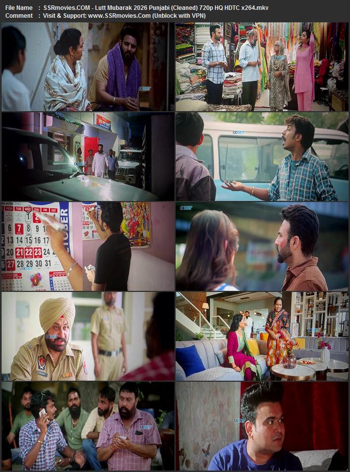 Lutt Mubarak 2026 Punjabi (Cleaned) 1080p 720p 480p HQ HDTC x264 ESubs Lutt Mubarak 2026 Punjabi (Cleaned) 1080p 720p 480p HQ HDTC x264 ESubs