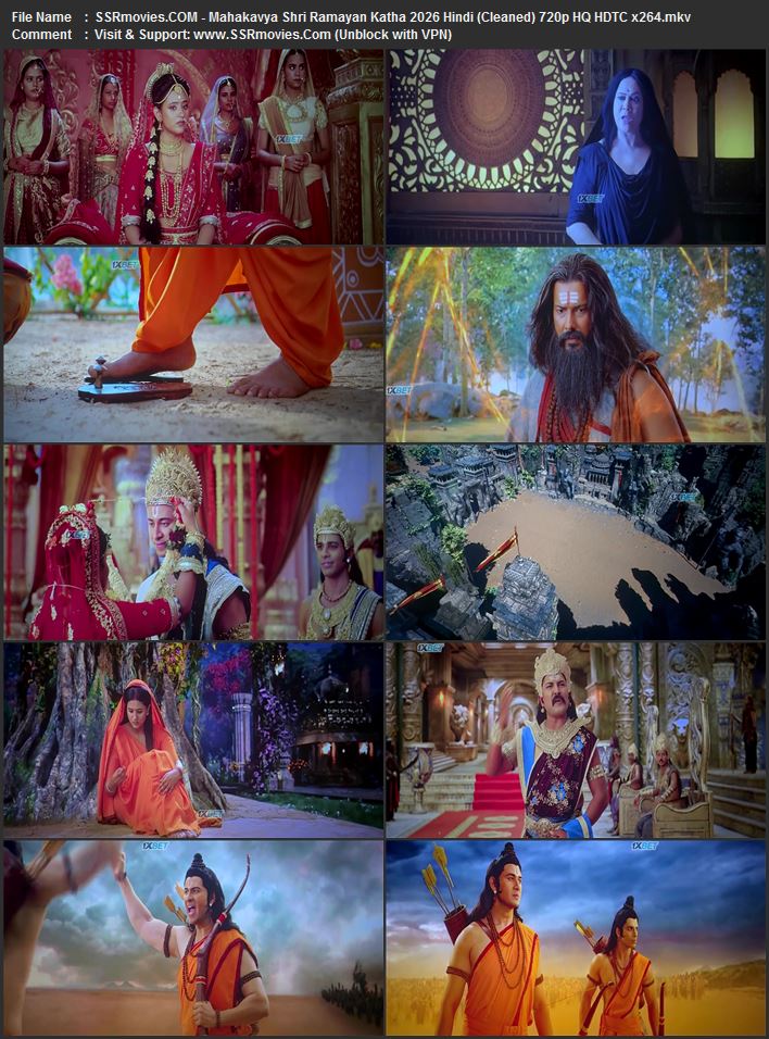 Shree Ramayan Katha 2025 Hindi (Cleaned) 1080p 720p 480p HQ HDTC x264 ESubs Shree Ramayan Katha 2025 Hindi (Cleaned) 1080p 720p 480p HQ HDTC x264 ESubs