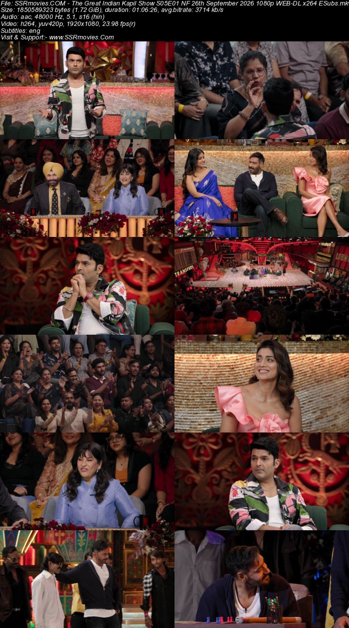 The Great Indian Kapil Show S05 NF 1080p 720p 480p WEB-DL x264 ESubs The Great Indian Kapil Show S05 NF 1080p 720p 480p WEB-DL x264 ESubs