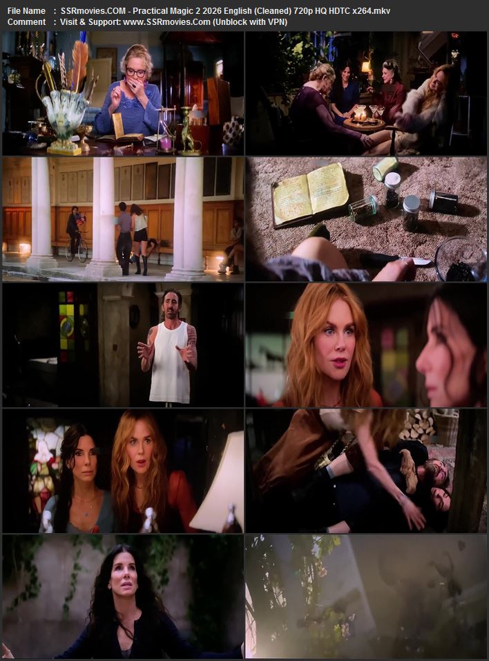 Practical Magic 2 2026 English (Cleaned) 1080p 720p 480p HQ HDTC x264 ESubs Practical Magic 2 2026 English (Cleaned) 1080p 720p 480p HQ HDTC x264 ESubs