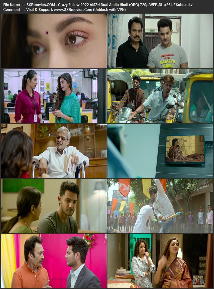 Crazy Fellow 2022 Dual Audio Hindi (ORG) 1080p 720p 480p WEB-DL x264 ESubs Crazy Fellow 2022 Dual Audio Hindi (ORG) 1080p 720p 480p WEB-DL x264 ESubs