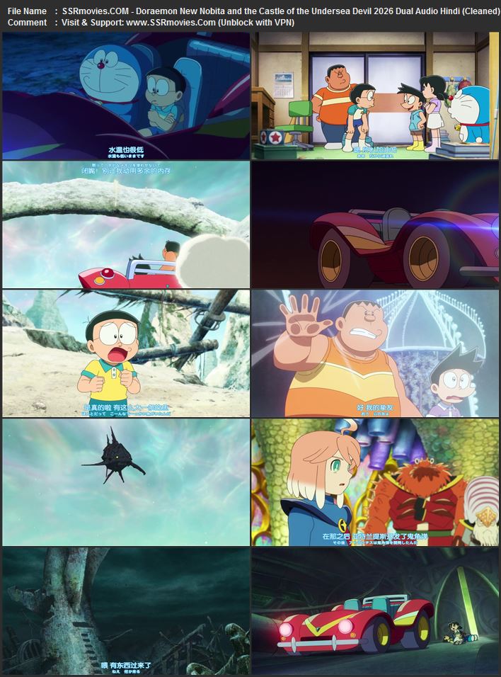 Doraemon: Nobita and the New Castle of the Undersea Devil 2026 Dual Audio Hindi (Cleaned) 1080p 720p 480p WEB-DL x264 ESubs Doraemon: Nobita and the New Castle of the Undersea Devil 2026 Dual Audio Hindi (Cleaned) 1080p 720p 480p WEB-DL x264 ESubs