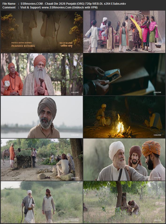 Chaali Din 2026 Punjabi (ORG) 1080p 720p 480p WEB-DL x264 ESubs