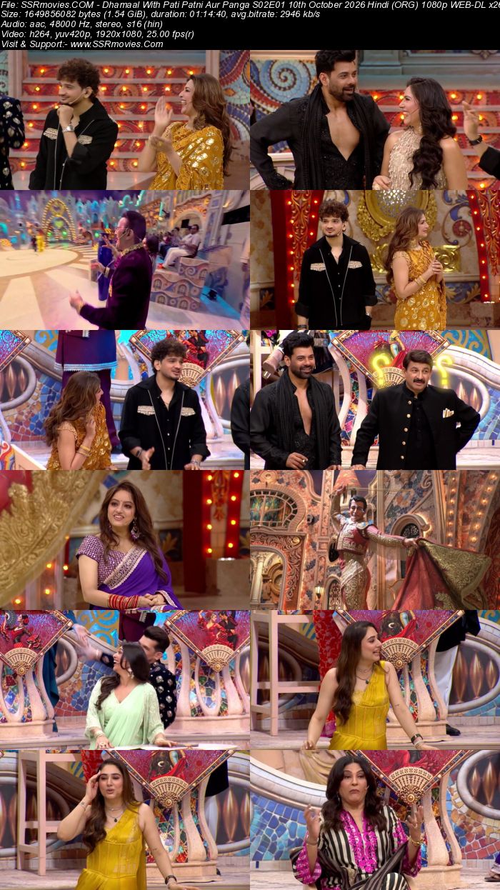 Dhamaal With Pati Patni Aur Panga 2026 S02 Hindi [ORG 5.1] 720p 1080p WEB-DL ESubs [Ep 01 ADDED]
