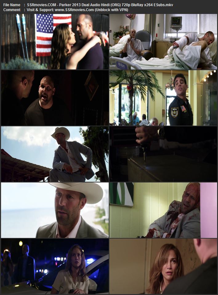 Parker 2013 Dual Audio Hindi (ORG) 1080p 720p 480p BluRay x264 ESubs Parker 2013 Dual Audio Hindi (ORG) 1080p 720p 480p BluRay x264 ESubs