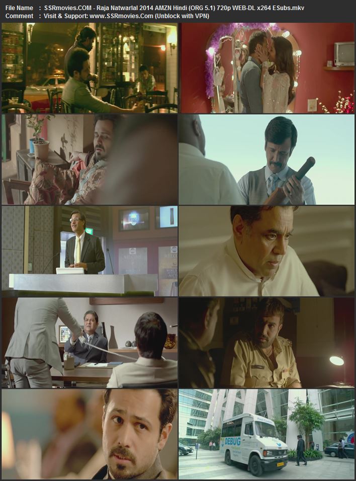 Raja Natwarlal 2014 Hindi (ORG 5.1) 1080p 720p 480p WEB-DL x264 ESubs Raja Natwarlal 2014 Hindi (ORG 5.1) 1080p 720p 480p WEB-DL x264 ESubs