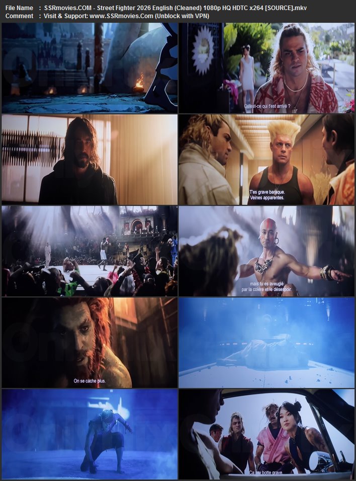 Street Fighter 2026 English (Cleaned) 1080p 720p 480p HQ HDTC x264 ESubs Street Fighter 2026 English (Cleaned) 1080p 720p 480p HQ HDTC x264 ESubs