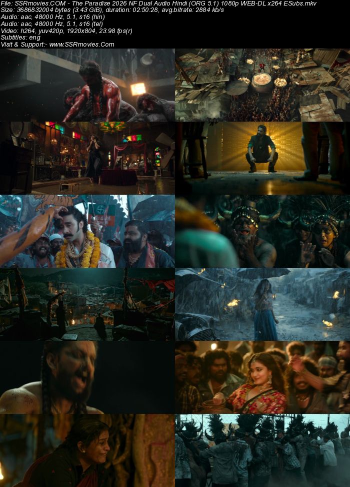 The Paradise 2026 Dual Audio Hindi (ORG 5.1) 4K 1080p 720p 480p WEB-DL x264 ESubs The Paradise 2026 Dual Audio Hindi (ORG 5.1) 4K 1080p 720p 480p WEB-DL x264 ESubs