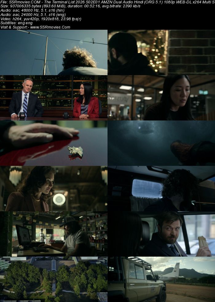 The Terminal List 2026 S02 Complete AMZN Dual Audio Hindi (ORG 5.1) 1080p WEB-DL x264 Multi Subs