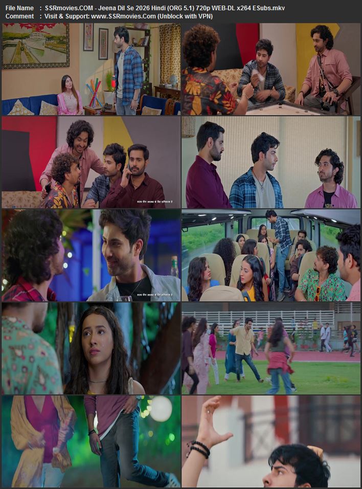 Jeena Dil Se 2026 Hindi (ORG 5.1) 1080p 720p 480p WEB-DL x264 ESubs Jeena Dil Se 2026 Hindi (ORG 5.1) 1080p 720p 480p WEB-DL x264 ESubs