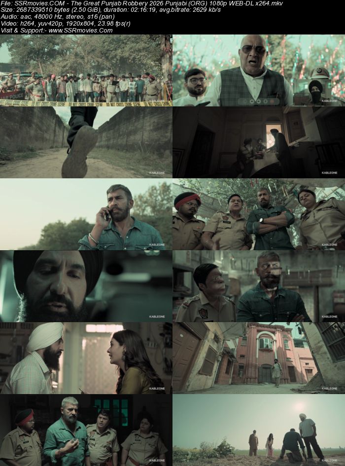 The Great Punjab Robbery 2026 Punjabi (ORG) 1080p 720p 480p WEB-DL x264 ESubs