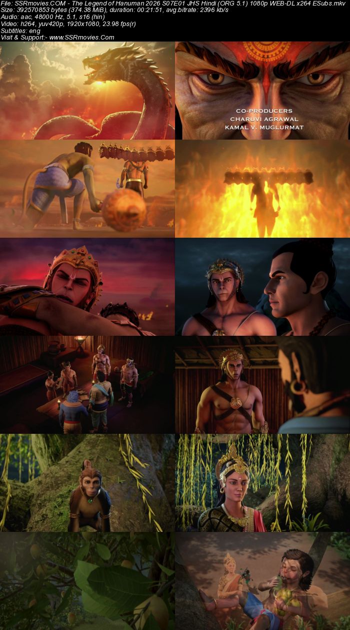 The Legend of Hanuman 2026 S07 Complete JHS Hindi (ORG 5.1) 1080p 720p 480p WEB-DL x264 ESubs