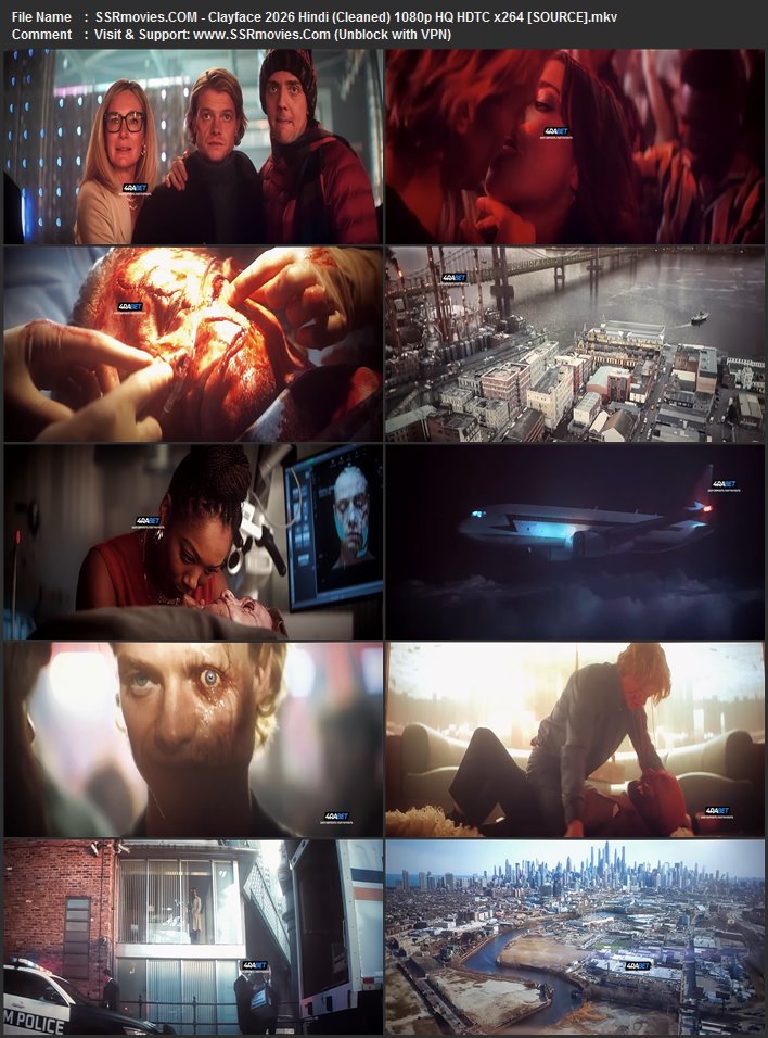Clayface 2026 Hindi (Cleaned) 1080p 720p 480p HQ HDTC x264 ESubs