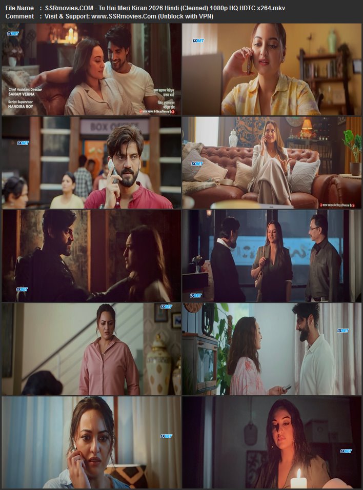 Tu Hai Meri Kiran 2026 Hindi (Cleaned) 1080p 720p 480p HQ HDTC x264 ESubs Tu Hai Meri Kiran 2026 Hindi (Cleaned) 1080p 720p 480p HQ HDTC x264 ESubs