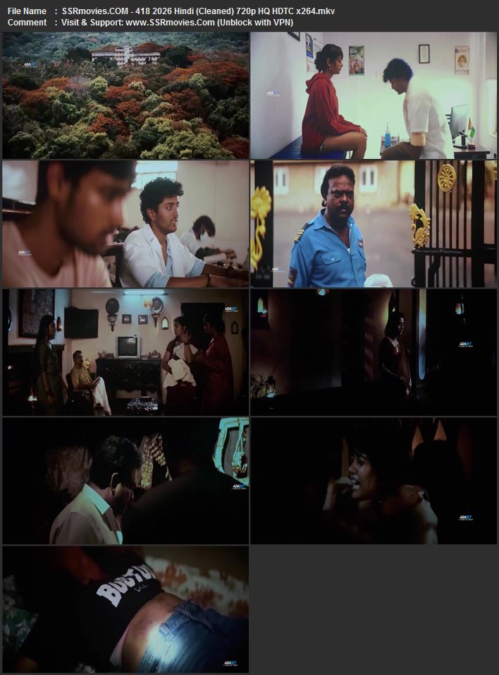 418 2026 Hindi (Cleaned) 1080p 720p 480p HQ HDTC x264 ESubs