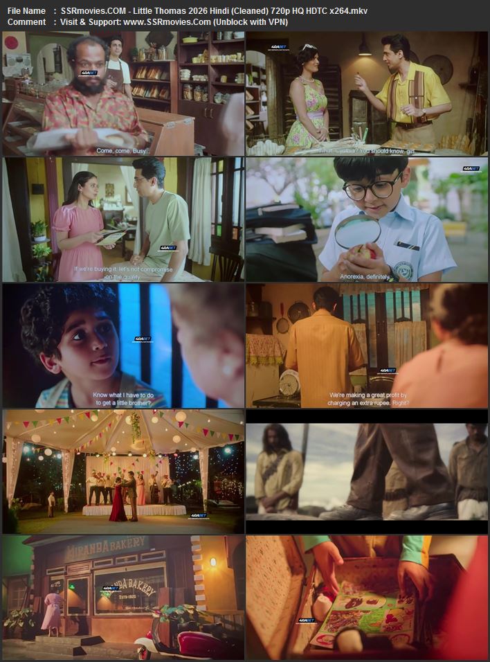Little Thomas 2024 Hindi (Cleaned) 1080p 720p 480p HQ HDTC x264 ESubs