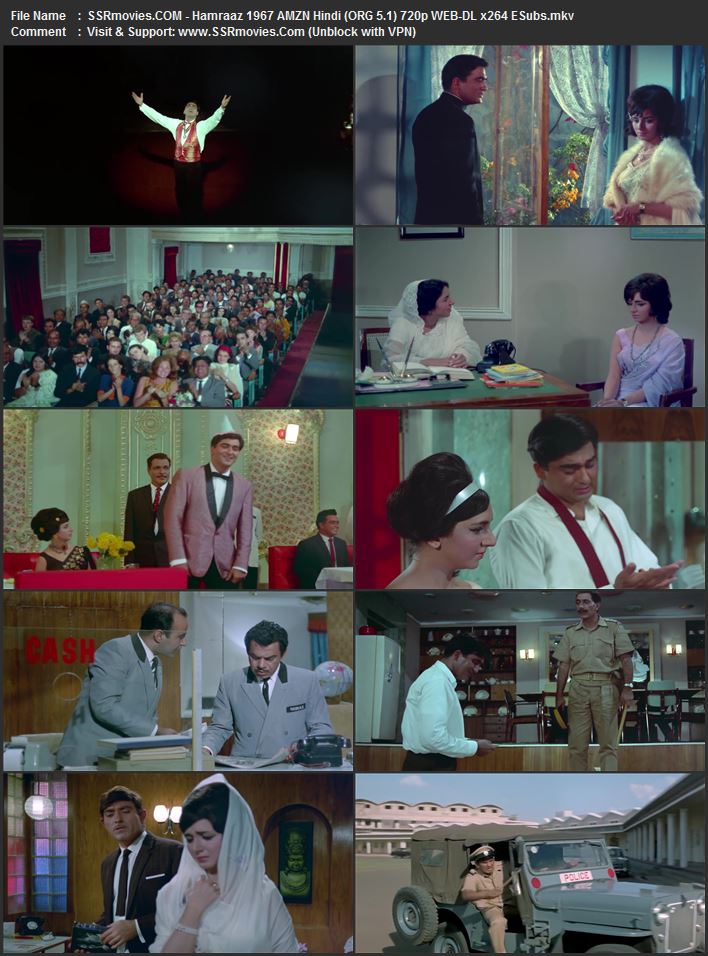Hamraaz 1967 Hindi (ORG 5.1) 1080p 720p 480p WEB-DL x264 ESubs Hamraaz 1967 Hindi (ORG 5.1) 1080p 720p 480p WEB-DL x264 ESubs
