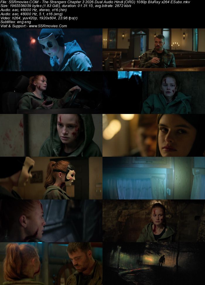 The Strangers: Chapter 3 2026 Dual Audio Hindi (ORG) 1080p 720p 480p BluRay x264 ESubs