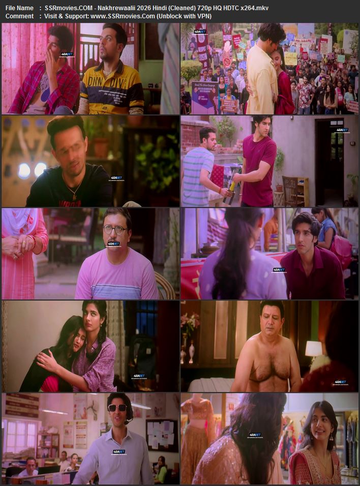 Nakhrewaalii 2025 Hindi (Cleaned) 1080p 720p 480p HQ HDTC x264 ESubs