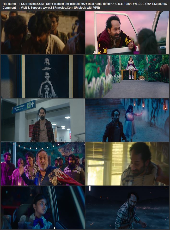 Don't Trouble the Trouble 2026 Dual Audio Hindi (ORG 5.1) 1080p 720p 480p WEB-DL x264 ESubs